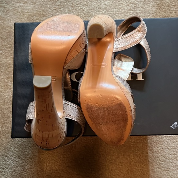 EUC Coach heels with box. - Picture 3 of 4